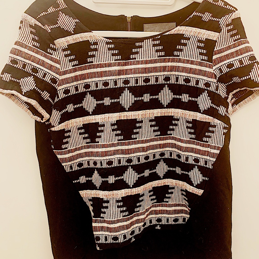 Anthropologie BW Technicolor Shirt
